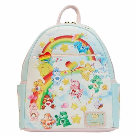 Loungefly Care Bears -  τσάντα πλάτης Cloud Party Mini Backpack (CBBK0017)