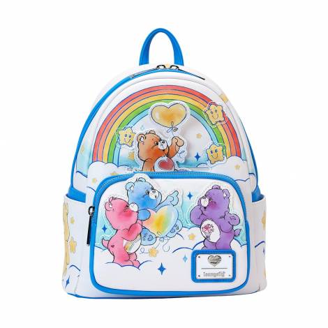 Loungefly Care Bears: Rainbow Mini Backpack (CBBK0031)