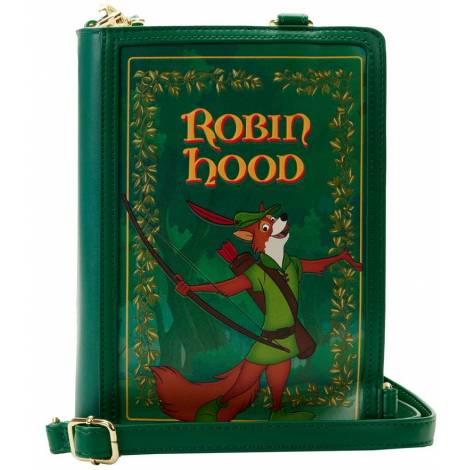 Loungefly Disney: Classic Book - Robin Hood Convertible Cross Body Bag (WDTB2672)