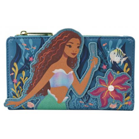 Loungefly Disney: Little Mermaid - Ariel Live Action Flap Wallet (WDWA2571)