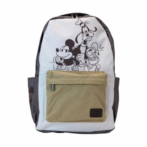 Loungefly Disney: Mickey And Friends Canvas & Nylon Full-Size Backpack (WDBK3904)