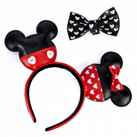 Loungefly: Disney Mickey And Minnie Valentines Headband (WDHB0100)