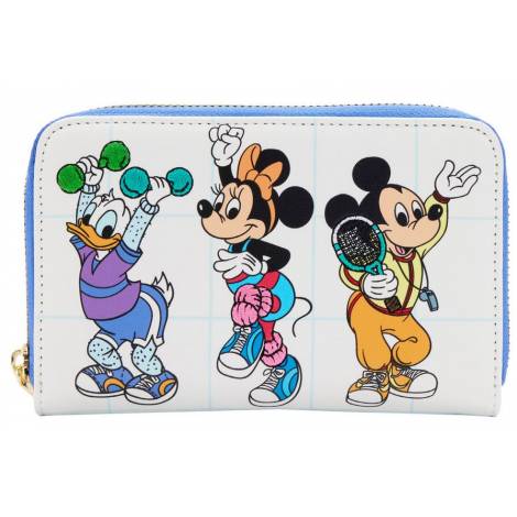 Loungefly Disney Mickey Mouse - Mousercise Zip Around Wallet (WDWA2094)