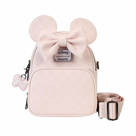 Loungefly Disney Minnie Ear Evergreen Convertible Crossbody Bag (WDTB3129)