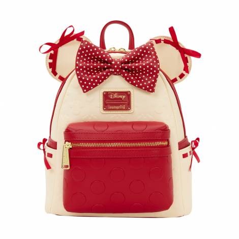 Loungefly Disney: Minnie Mouse - Rock The Dots Mini Backpack (WDBK4387)