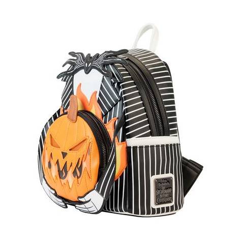 Loungefly Disney: Nightmare Before Christmas - Jack Pumpkin Head Mini Backpack (WDBK3279)