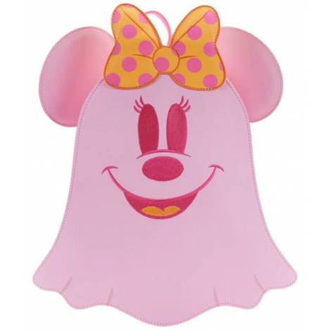 Loungefly Disney - Pastel Ghost Minnie Mouse Glow  GITD In The Dark Mini Backpack (WDBK2625)
