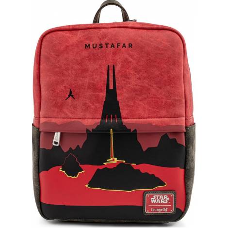 Loungefly Star Wars: Lands Mustafar Square Mini Backpack (STBK0240)