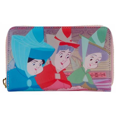 Loungefly Disney Sleeping Beauty - Princess Scene Zip Around Wallet (WDWA2110)