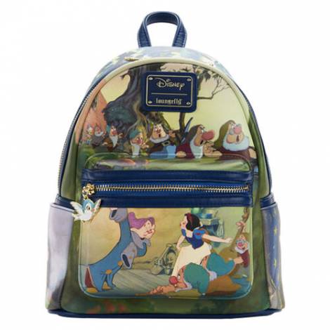 Loungefly Disney Snow White Scenes Mini Backpack (WDBK2228)