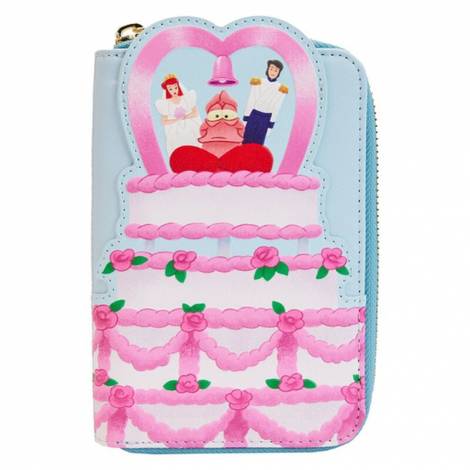Loungefly Disney: The Little Mermaid - Wedding Cake Zip Around Wallet (WDWA2447)