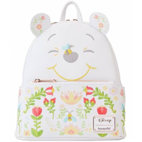 Loungefly Disney - Winnie The Pooh Cosplay Folk Floral Mini Backpack (WDBK3211)