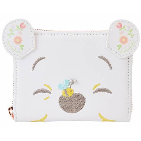 Loungefly Disney - Winnie The Pooh Cosplay Folk Floral Zip Around Wallet (WDWA2599)