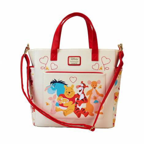 Loungefly Disney: Winnie The Pooh - Love Convertible Backpack And Tote Bag (WDTB3144)