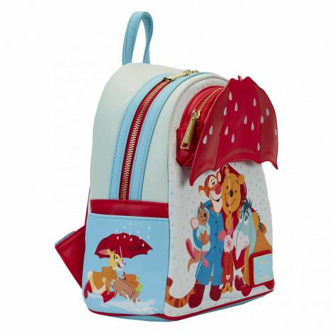 Loungefly Disney: Winnie the Pooh - Winnie the Pooh and Friends Rainy Day Mini Backpack (WDBK3398)