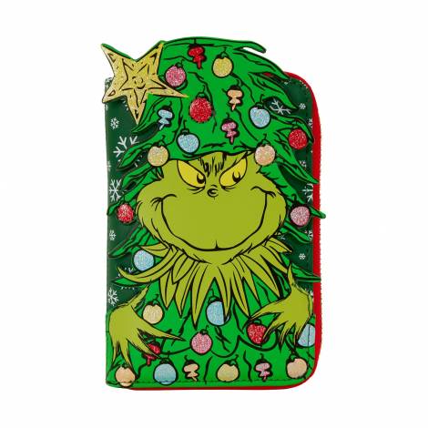 Loungefly: Dr. Seuss Grinch - Holiday Zip Around Wallet (DSSWA0026)