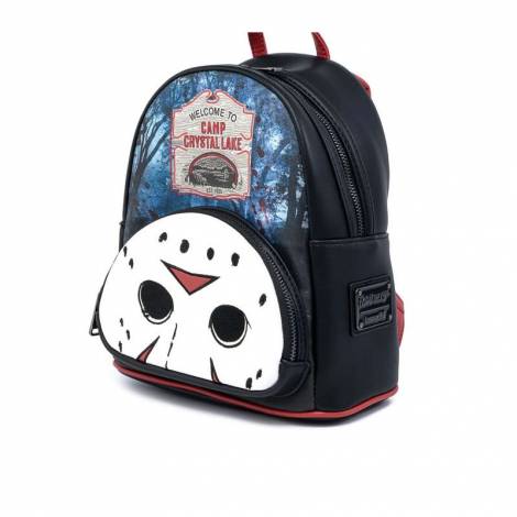 Loungefly Friday The 13th Camp Crystal Lake Mini Backpack (FRIBK0003)