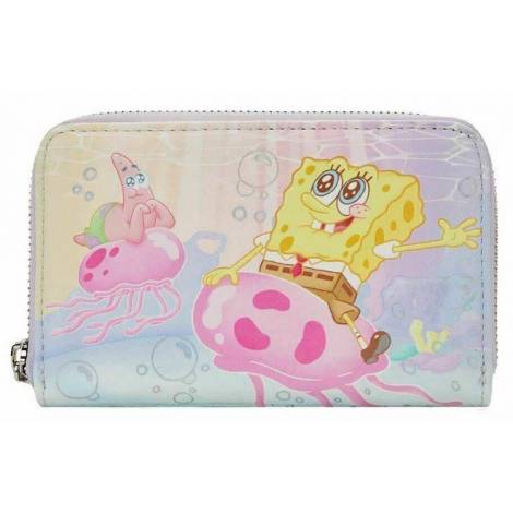 Loungefly Nickelodeon - Spongebob Pastel Jellyfishing Zip Around Wallet (NICWA0016)