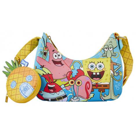 Loungefly Nickelodeon: Spongebob Squarepants - Group Shot Crossbody Bag (NICTB0016)