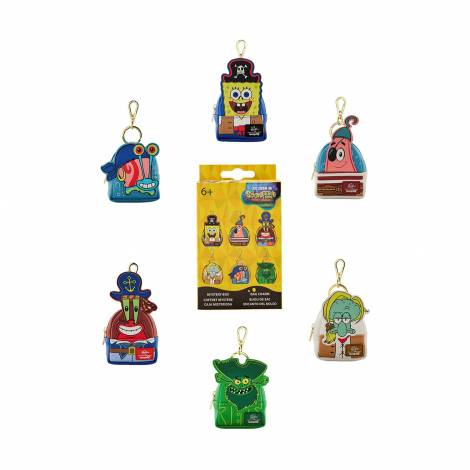 Loungefly Nickelodeon: Spongebob Squarepants Mystery Mini Backpack Bag Charms - Eaches (NICBC0002-EA)