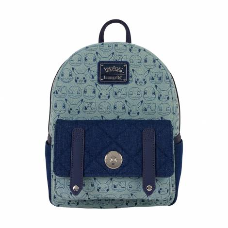 Loungefly Pokémon - Faux Denim Mini Backpack (PMBK0328)
