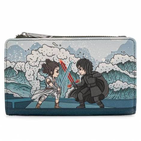 Loungefly Star Wars Kylo Rey Mixed Emotions Flap Wallet (STWA0156)