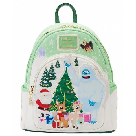 Loungefly  τσάντα πλάτης The Nightmare Before Christmas: Rudolph The Red Nosed Reindeer - Rudolph Holiday Group Mini Backpack (RRSBK0001)