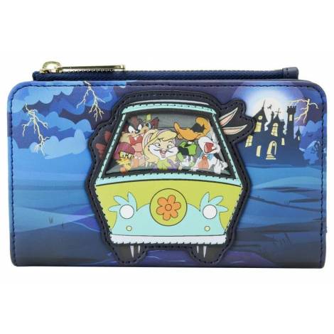 Loungefly Warner Bros - 100Th Anniversary  Looney Tunes Scooby Mash Up Flap Wallet (WBWA0008)