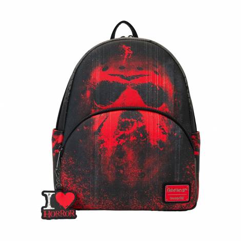 Loungefly Warner: Brothers Friday the 13th - I Heart Horror Mini Backpack (FRIBK0014)