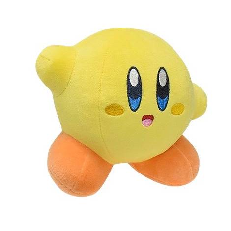Λούτρινο 15cm  Anime Star Kirby κίτρινο