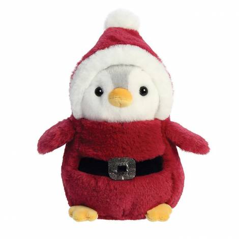 Λούτρινο Κουκλάκι POMPOM SANTA 18εκ PE / Συνθετικό Κόκκινο