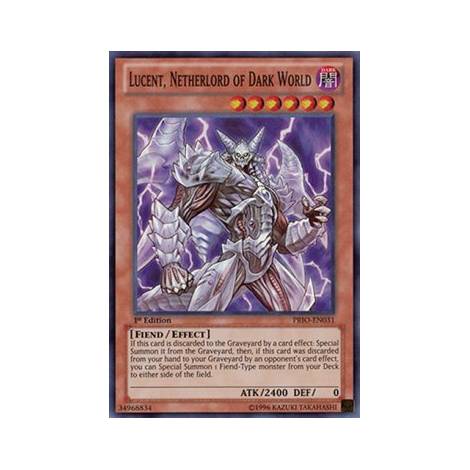 Lucent, Netherlord of Dark World SUPER RARE (PRIO)