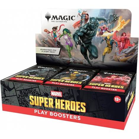 Magic: The Gathering  Marvel Super Heroes Play Booster Box  30 Packs