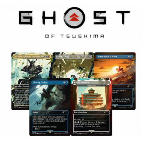 Magic The Gathering - Secret Lair x Playstation - Ghost of Tsushima