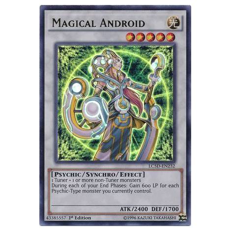 Magical Android - LC5D-EN232 - Ultra Rare 1st Edition
