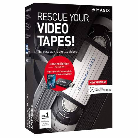 MAGIX RESCUE YOUR VIDEOTAPES! (+VIDEO SOUND CLEANING LAB)
