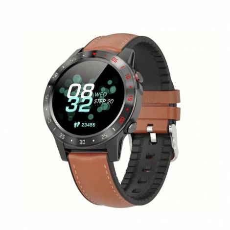 MANTA SMARTWATCH WITH BP, COMPASS AND GPS - BROWN (026-01-000142)   (M5BP)