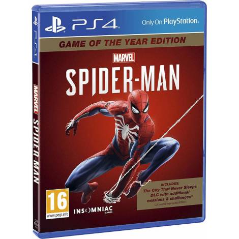 Marvel's Spider-Man Game Of The Year Edition (Στα Ελληνικά) (PS4)