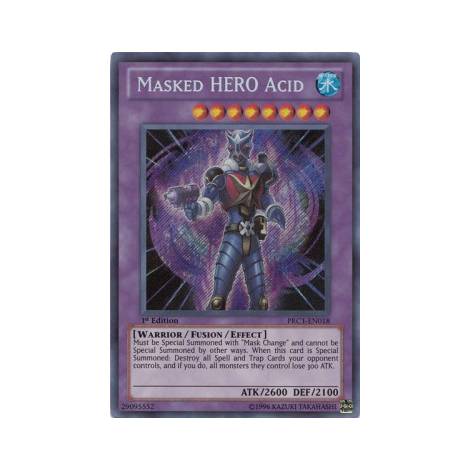 Masked HERO Acid SECRET RARE (PRC1)
