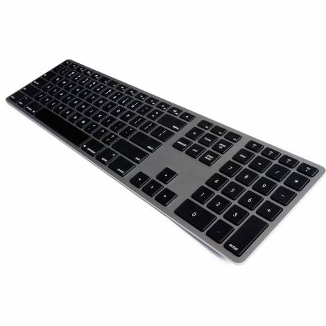 Matias Wireless Aluminum Keyboard Ασύρματο Bluetooth πληκτρολόγιο σε χρώμα Space Grey - FK418BTLB