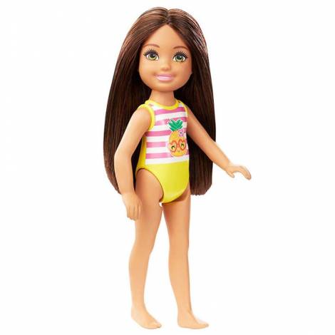 Mattel Barbie®: Club Chelsea Beach Doll with Brown Hair (JBG72)