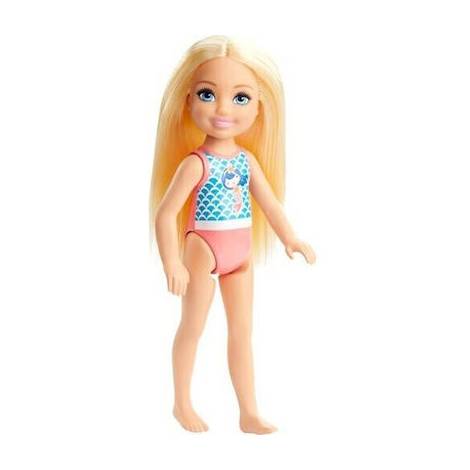 Mattel Barbie®: Club Chelsea Beach - Mermaid Swimsuit Blond Doll (GHV55)