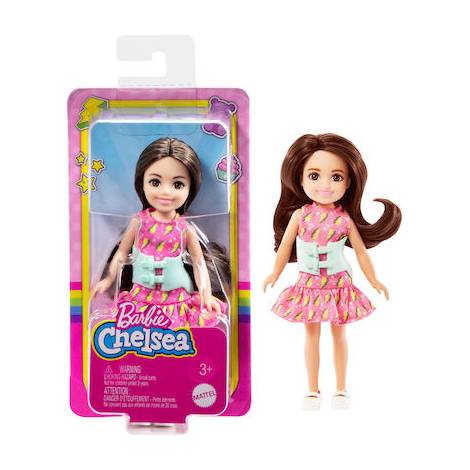 Mattel Barbie Club Chelsea Mini Girl Doll - Small Doll with Brace for Scoliosis Spine Curvature (HKD90)