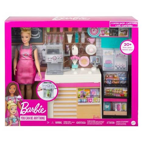 Barbie - Καφετέρια με Κούκλα GMW03