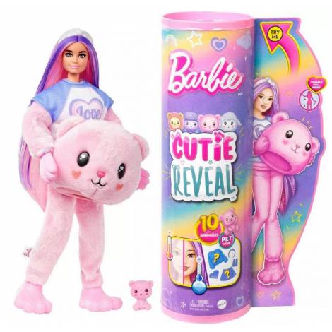 Mattel Barbie: Cutie Reveal - Teddy Bear (HKR04)