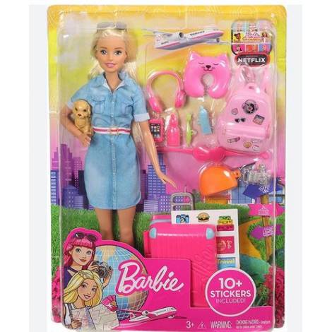 Mattel Barbie: Ετοιμη Για Ταξιδι (HJY18)