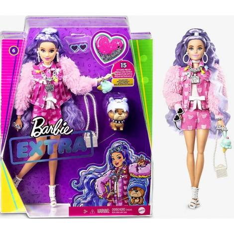 Mattel Barbie Extra: Purple Hair (GXF08)
