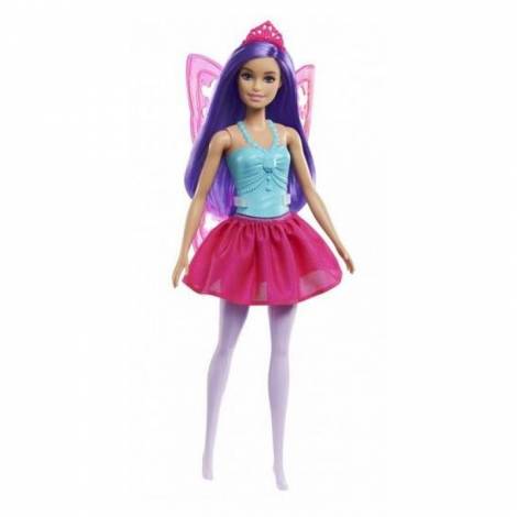 Mattel Barbie Fairy Ballet Dancer - Purple Hair Dark Skin Doll (GXD60)