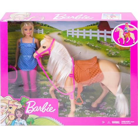 Mattel Barbie & Horse (FXH13)