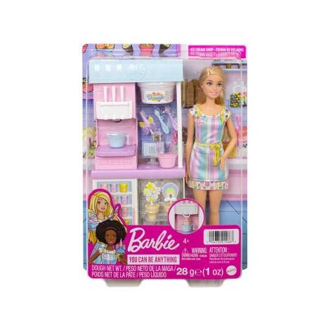Mattel Barbie - Ice Cream Shop - Εργαστήριο παγωτού (HCN46)